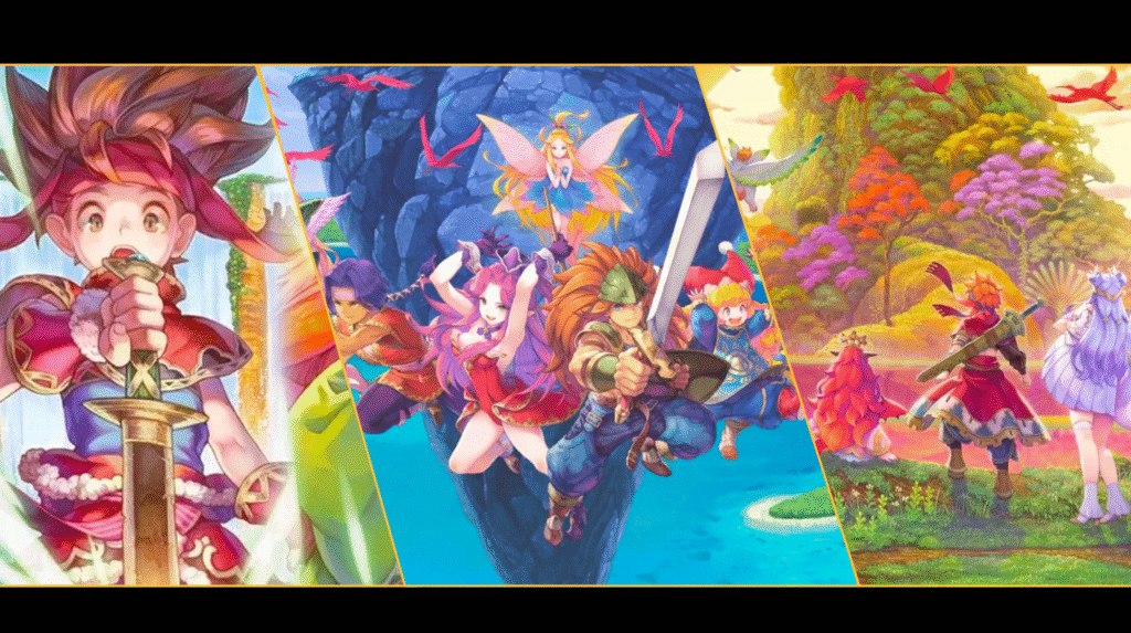 Os Jogos da Série Mana: Uma Jornada Mágica pelo Tempo