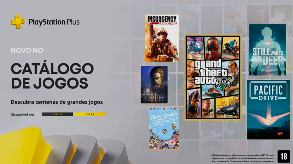 Jogos da PS Plus Extra e Deluxe de Novembro: Diversão, Ação e Mistério no Mês dos Gamers!